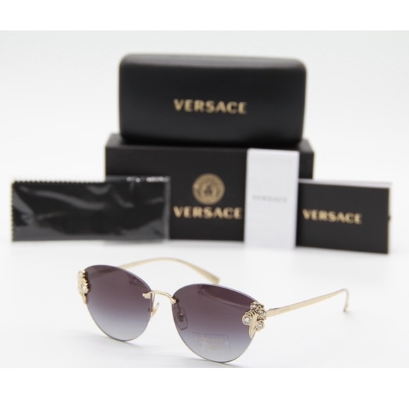 Versace Accessories - NEW VE2196 1252/8G SUNGLASSES VERSACE MOD 2196-B EYEWEAR VERSACE VE2196B
